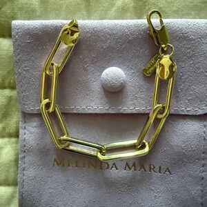Melinda Maria Gold Link Bracelet